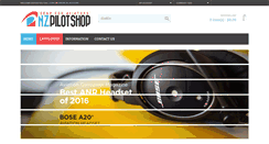 Desktop Screenshot of nzpilotshop.co.nz